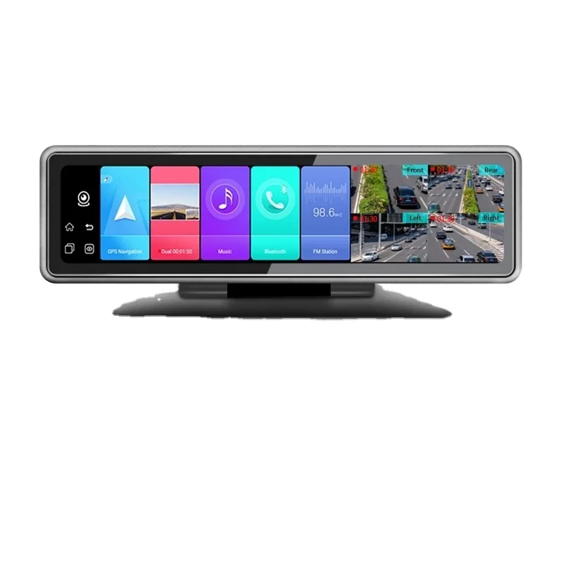 

RV Intelligent 4G Remote Monitoring 360 Panoramic Car Positioning Tracking Management 24V Look Around Tachograph