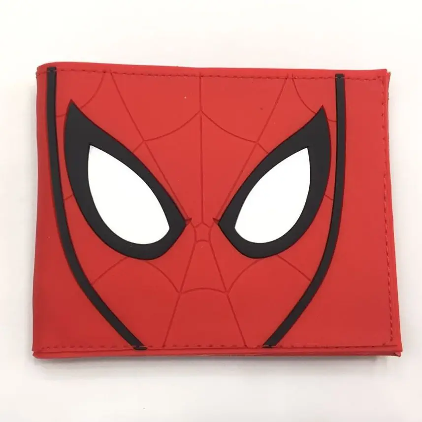 

Популярный кошелек из ПВХ, короткий кошелек для студентов с мультяшным рисунком и карманом для монет на молнии для мужчин