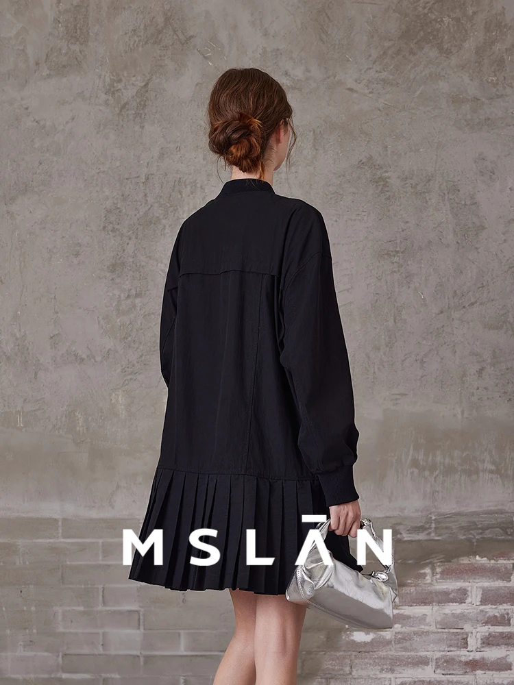 Модное двойное назначение/Mslan 2024 осенне-зимнее милое крутое короткое