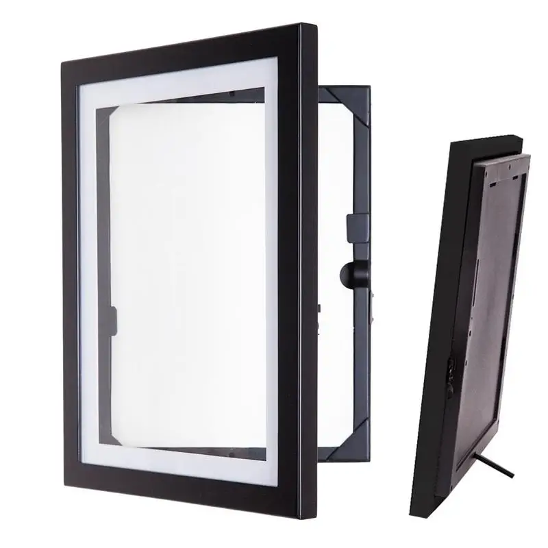 

Рамка для фотографий деревянная, открывающаяся спереди