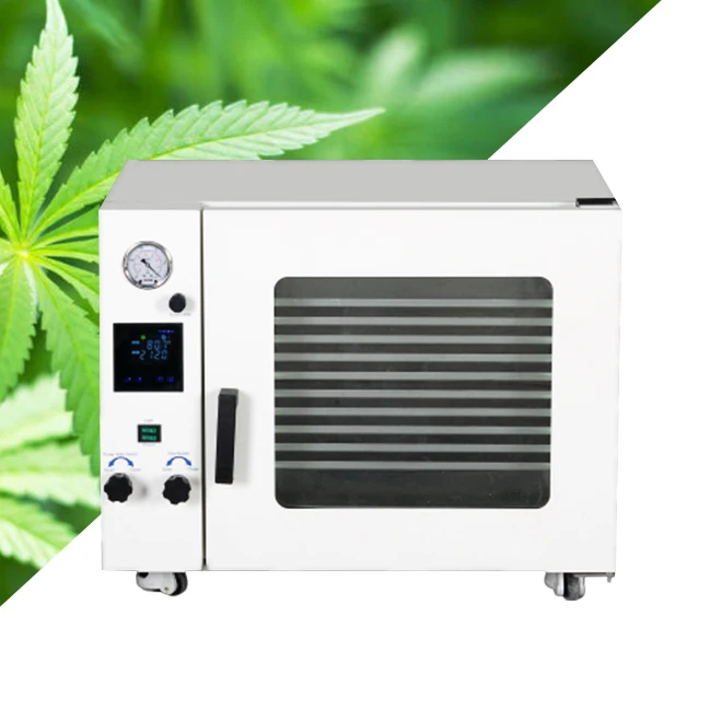 

Sided heating vacuum drying oven 50L with factory price for Hemp oil Isolate