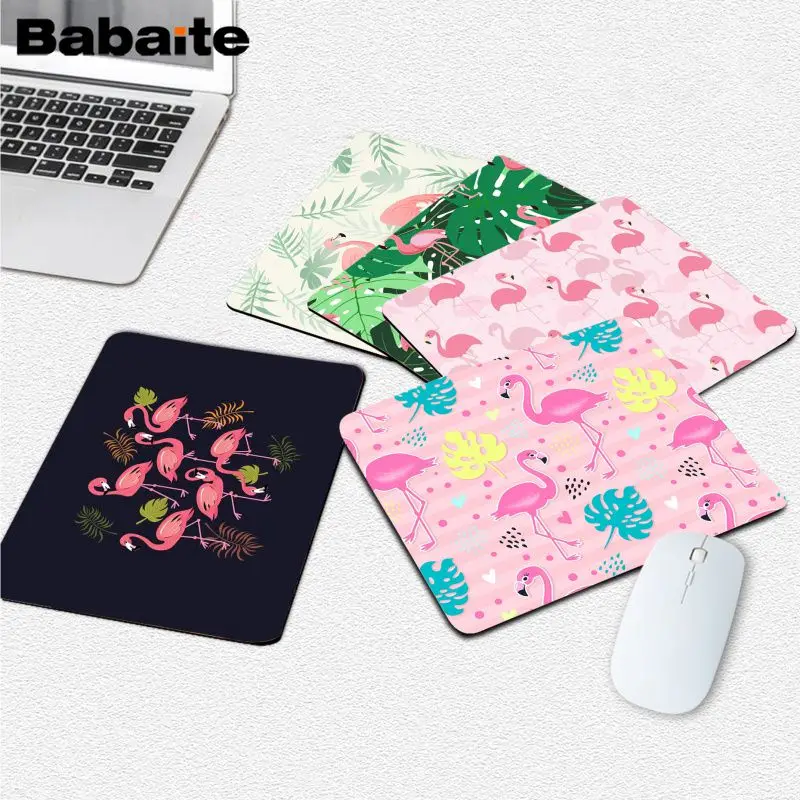 

Babaite Your Own Mats Flamingo Pattern Anti-Slip Durable Silicone Computermats Top Selling Wholesale Gaming Pad mouse