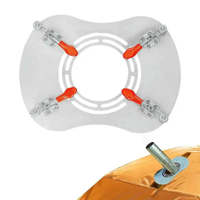 

Огнеупорный домкрат для плиты из нержавеющей стали с отверстием для дымохода