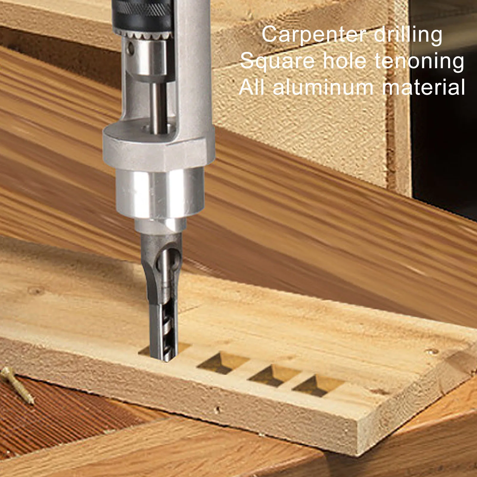 

Адаптер для сверла с квадратным отверстием из алюминия