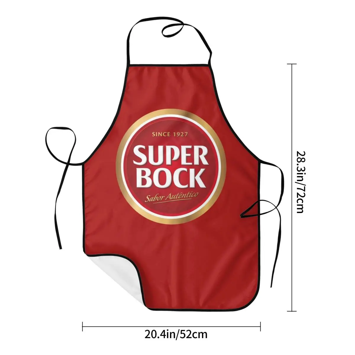 Super Bock Aprons Chef Cooking Cuisine Tablier Waterproof Bib Kitchen Cleaning Pinafore for Women Men Painting