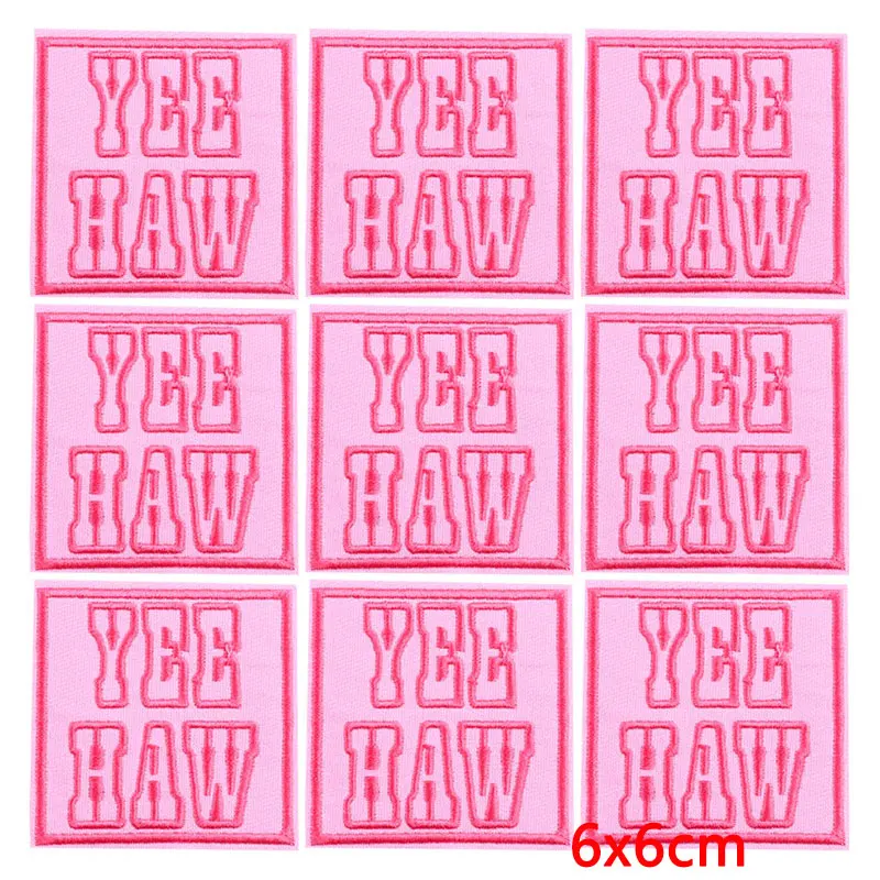 10 шт./партия нашивки для одежды с вышивкой