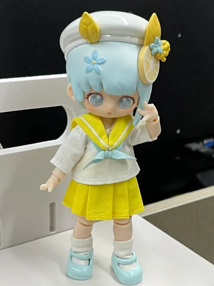Simontoys Yellow Lemon Head Card Lime Heterochrome Hard Candy Honey Campus Jk Series Bjd Doll Kawaii Игрушечная фигурка