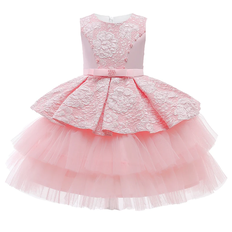 

Kids Princess Dress For Girls Wedding Elegant Party Tutu Prom Gown Children Birthday Pageant Formal Dresses 3 10 Years Vestidos