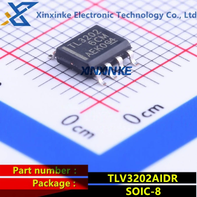 

TLV3202AIDR TLV3202AI TL3202 SOIC-8 Analog Comparators Dual,40ns,Micro Pwr RRI Comparator Amplifier ICs Brand New Original