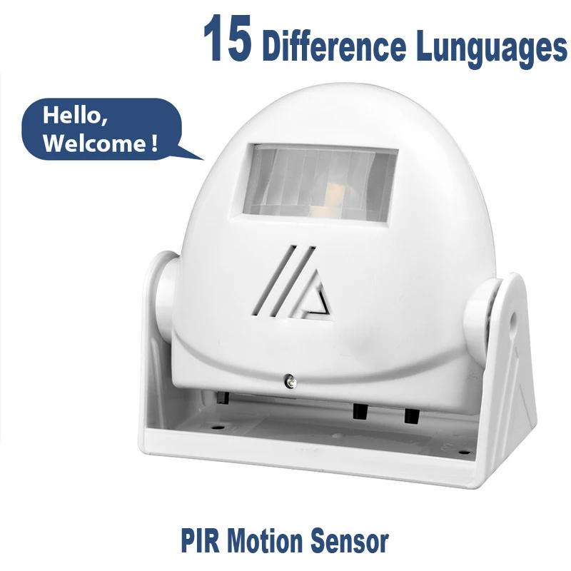 

Звонок дверной с пассивным ИК датчиком движения, датчиком движения и датчиком движения на 110 °