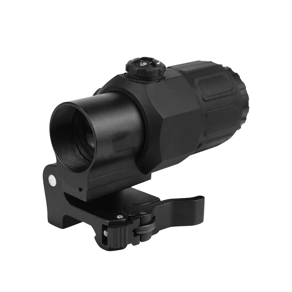 Tactical 3x Magnifier G33 Red Dot Sight Riflescope with STS Mount fit 20mm picatinny rail for Rifle Hunting