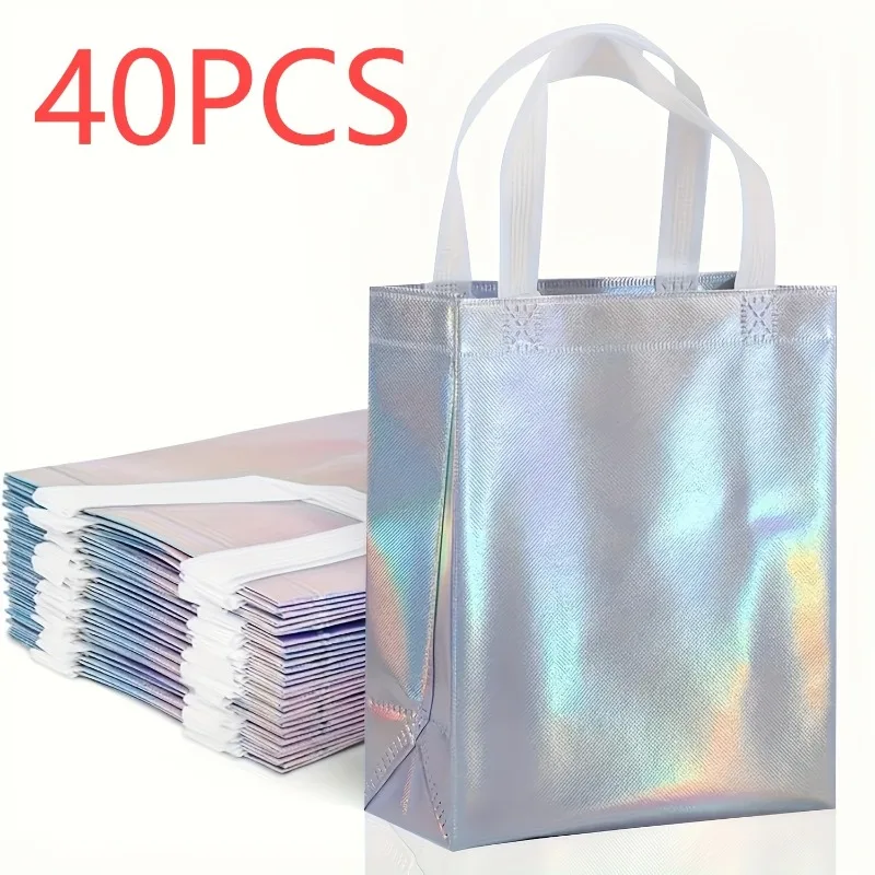 

Голографические сумки-шопперы из полипропилена