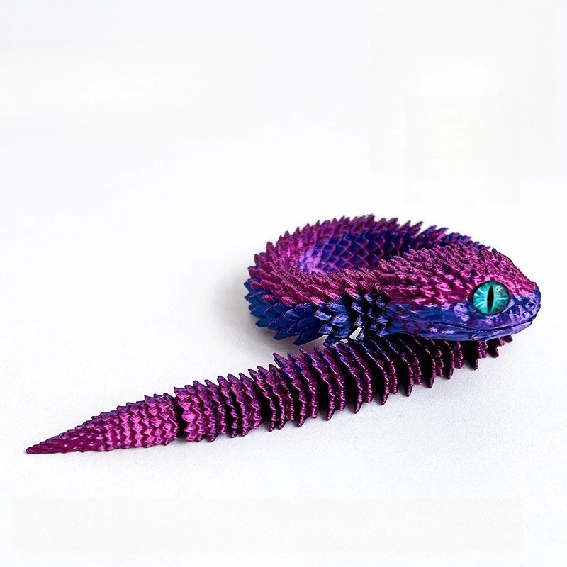 

Пластиковая статуэтка змеи 13 см