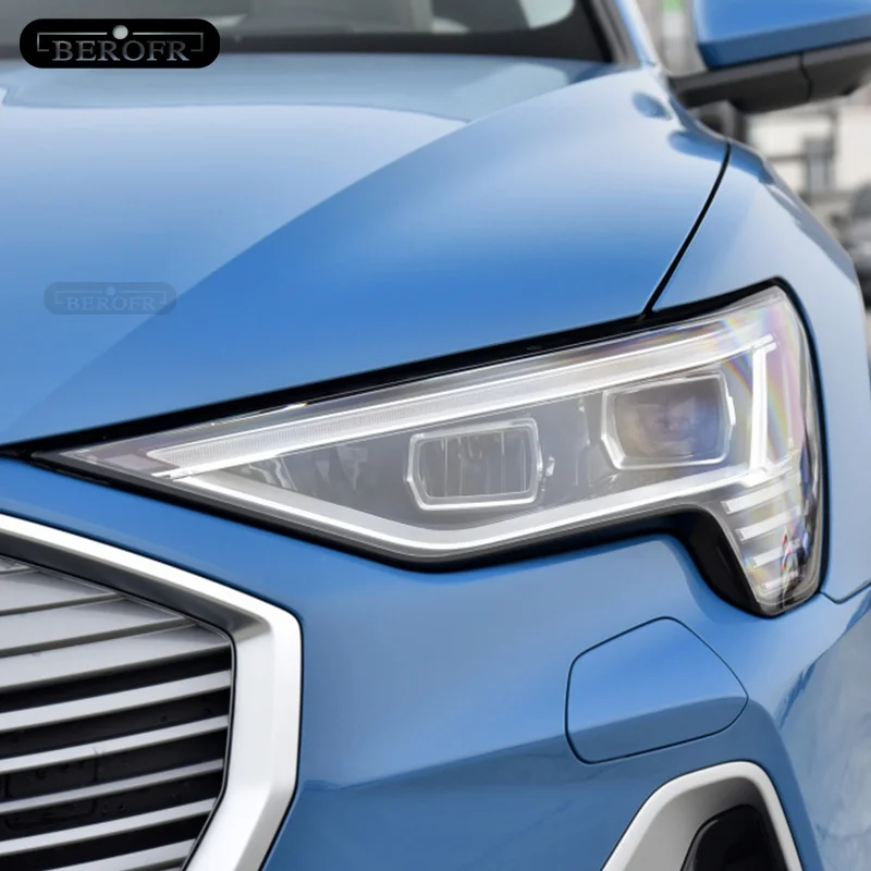 Car Headlight Protective Film Front Light Transparent For Audi A3 8V A4 B8 B9 A5 A6 C8 A7 A8 TT Etron R8 TPU Sticker Accessories Car Headlight Protective Film Front Light Transparent For Audi A3 8V A4 B8 B9 A5 A6 C8 A7 A8 TT Etron R8 TPU Sticker Accessories