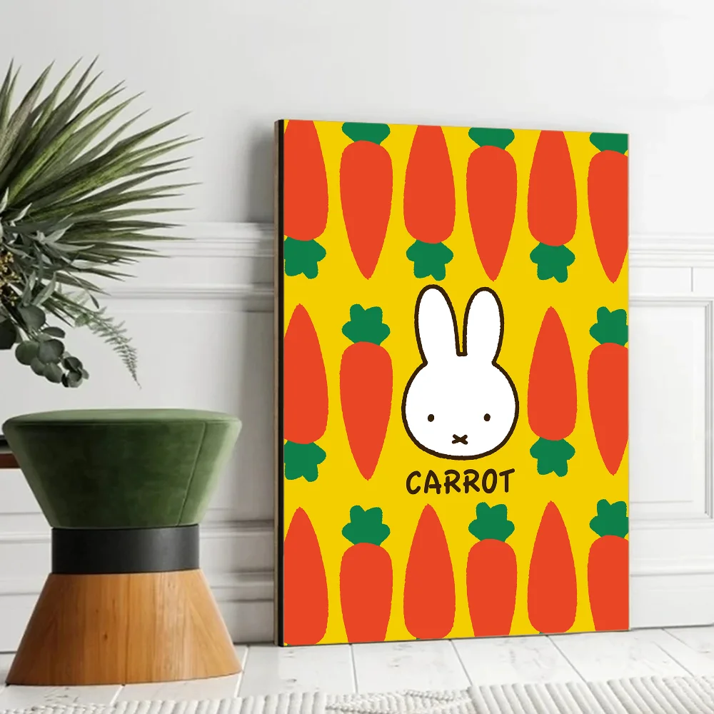 Самоклеящийся художественный постер M-Miffy белая бумага принты постеры