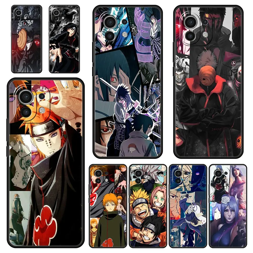 

Naruto Akatsuki Kakashi Phone Case For Xiaomi Poco X3 NFC M3 F3 M4 Mi 12 11 Ultra Note 10 Lite 11X 11T 10T Pro 5G 9T 11i Cover