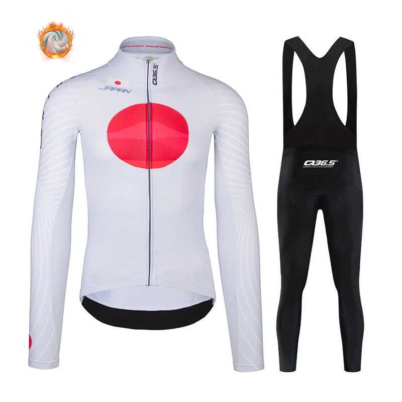 

Зимний велосипедный комплект q36,5, Мужская термальная флисовая одежда для велоспорта, Джерси с длинным рукавом, уличная велосипедная рубашка, одежда для велоспорта, униформа для горного велосипеда