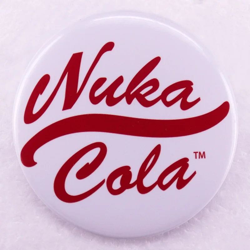 

Soda Water Pinback Button Pin Game Drink Tinplate Badge 58MM