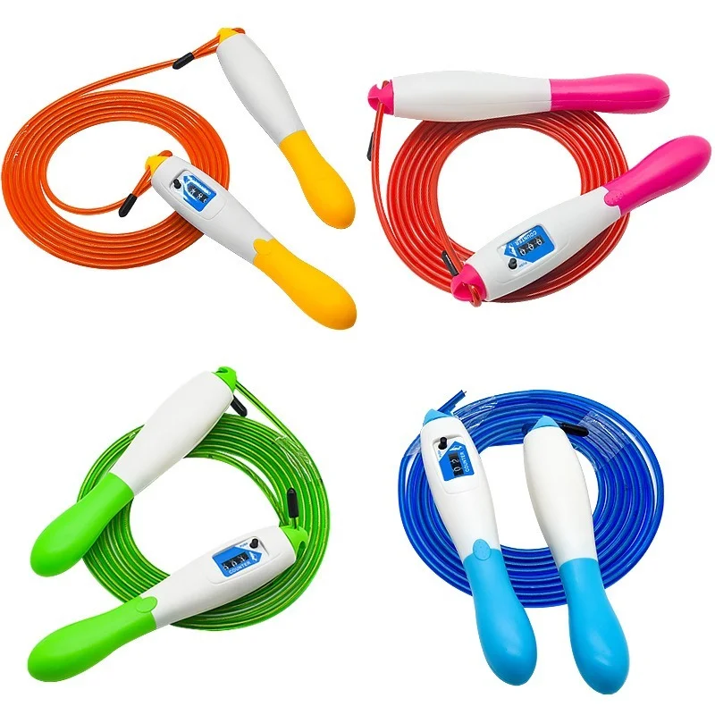 

Children's Skipping Rope Examination Physical Training School Students PVC WireExamination Counting Skipping Rope