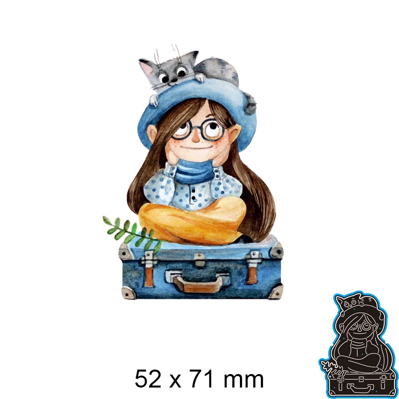 

Пресс-формы для девочек, новый металлический альбом «сделай сам», бумажные изделия, тиснение, трафарет, украшение для поздравительной откры...