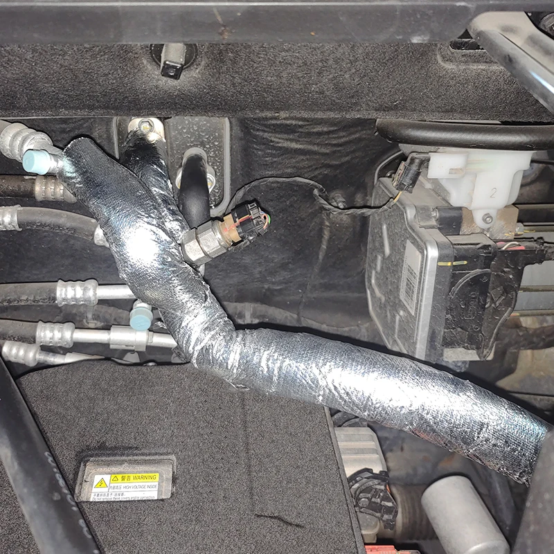 

Для BYD ATTO 3 YUAN PLUS 2022 2023, защитный рукав для конденсатая труба автомобиля, изоляционная крышка для конденсата