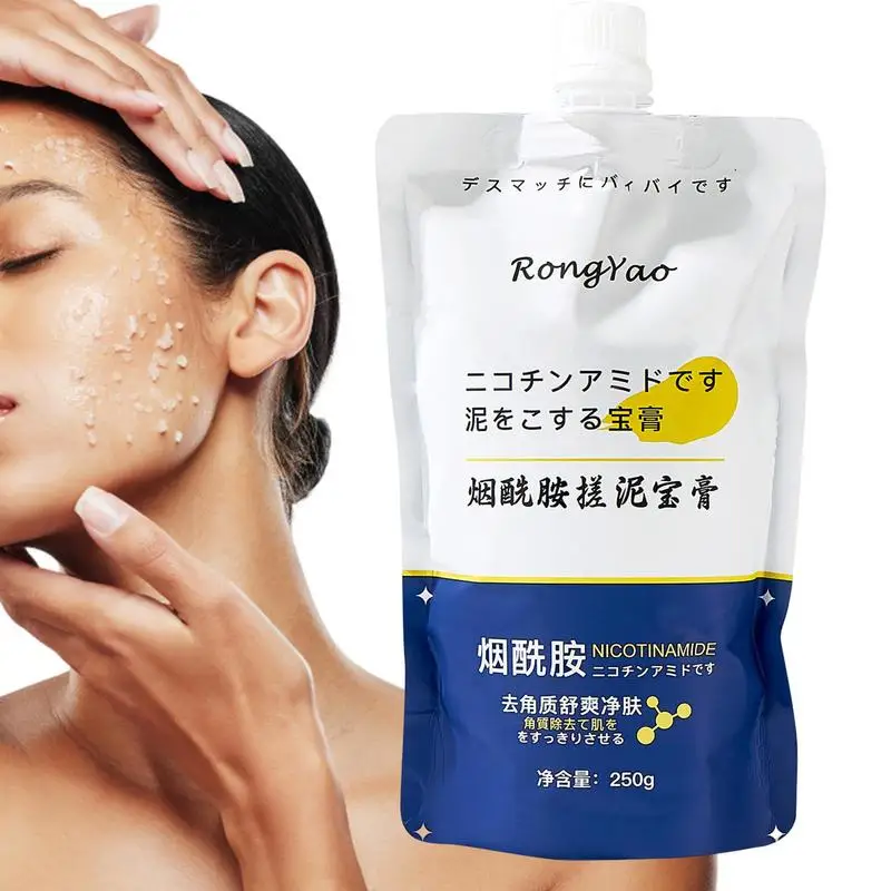

Mud Scrub Nicotinamide Mud Scrub Cream Exfoliate Rubbing Mud Gel For Body Mud Scrub Cream Exfoliate For Smooth And Glowing Skin