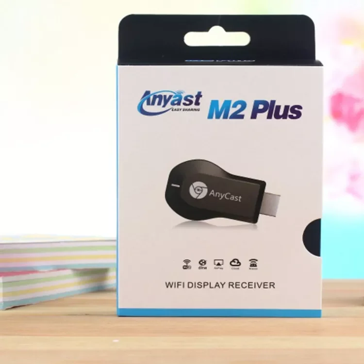 1080P беспроводной Wi-Fi дисплей TV Dongle приемник HDMI-совместимый Stick M2 Plus для DLNA Miracast AnyCast