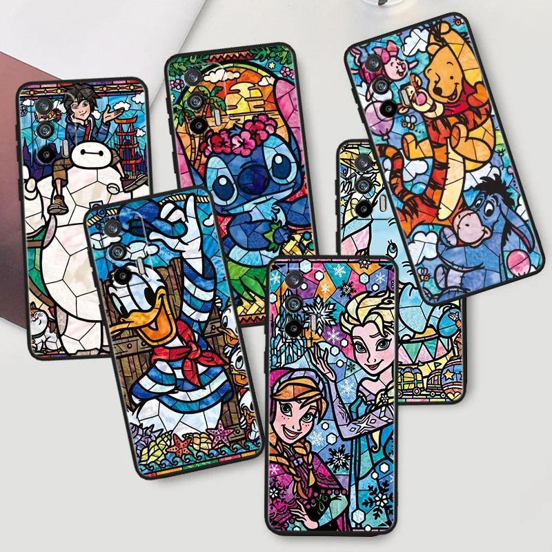 

Retro color art For OPPO Realme X50 X3 X2 GT2 Neo 3T Pro C35 C31 C30S C25S C21Y C15 C11 C3 C2 Black Phone Case