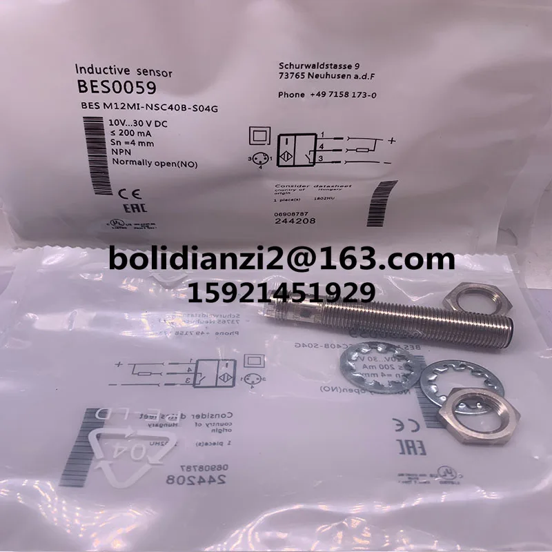 BES0059 BES M12MI-NSC40B-S04G Spot-Новые подлинные бесконтактные переключатели датчики