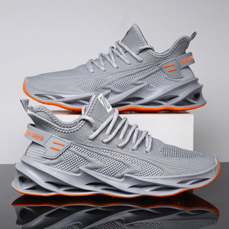 

2022 Fashion Men's Sport Casual Shoes Spring Summer Breathable Men's Sneakers Mesh Lightweight Walking Shoes Sneaker Men Outwear