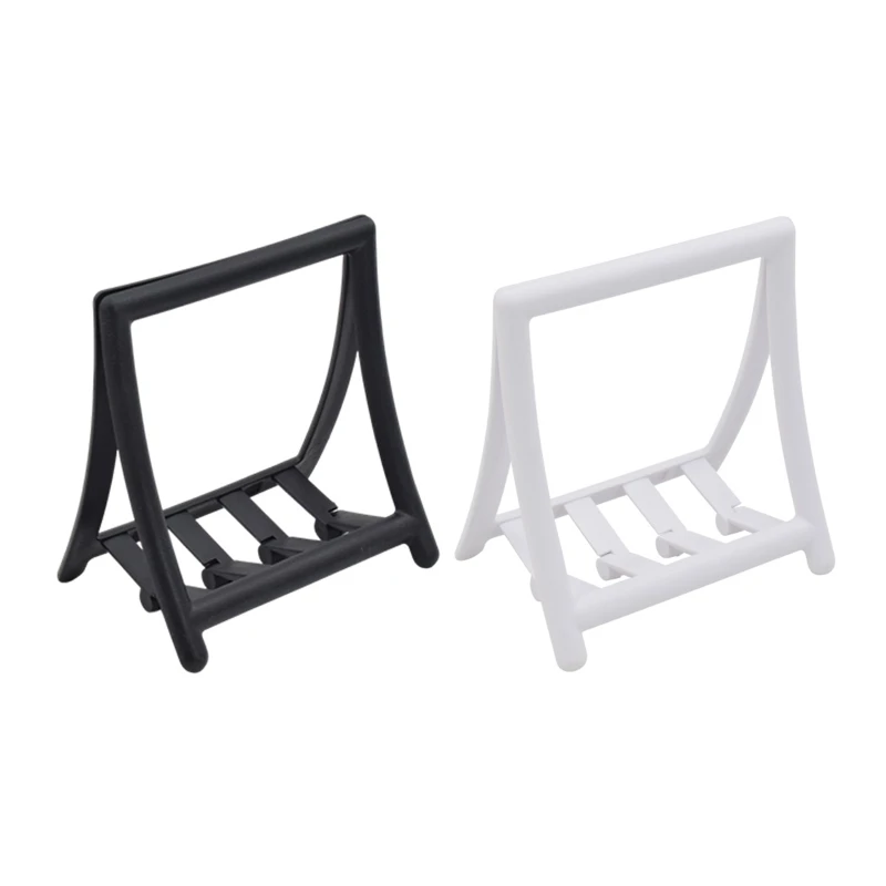 

Decorative Bookend Non-slip PP Book Holder 6x3.6x6.57 Inch Holding 3-4 Books