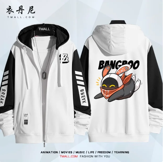 Аниме Zenless Zone Zero The Bangboo Толстовка с капюшоном Косплей Осень Зима Мужчины Женщины