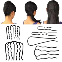 new korean simple hairpin comb fashion women styling tool braiding twist fork curly hair clip hair sticks hair accessories