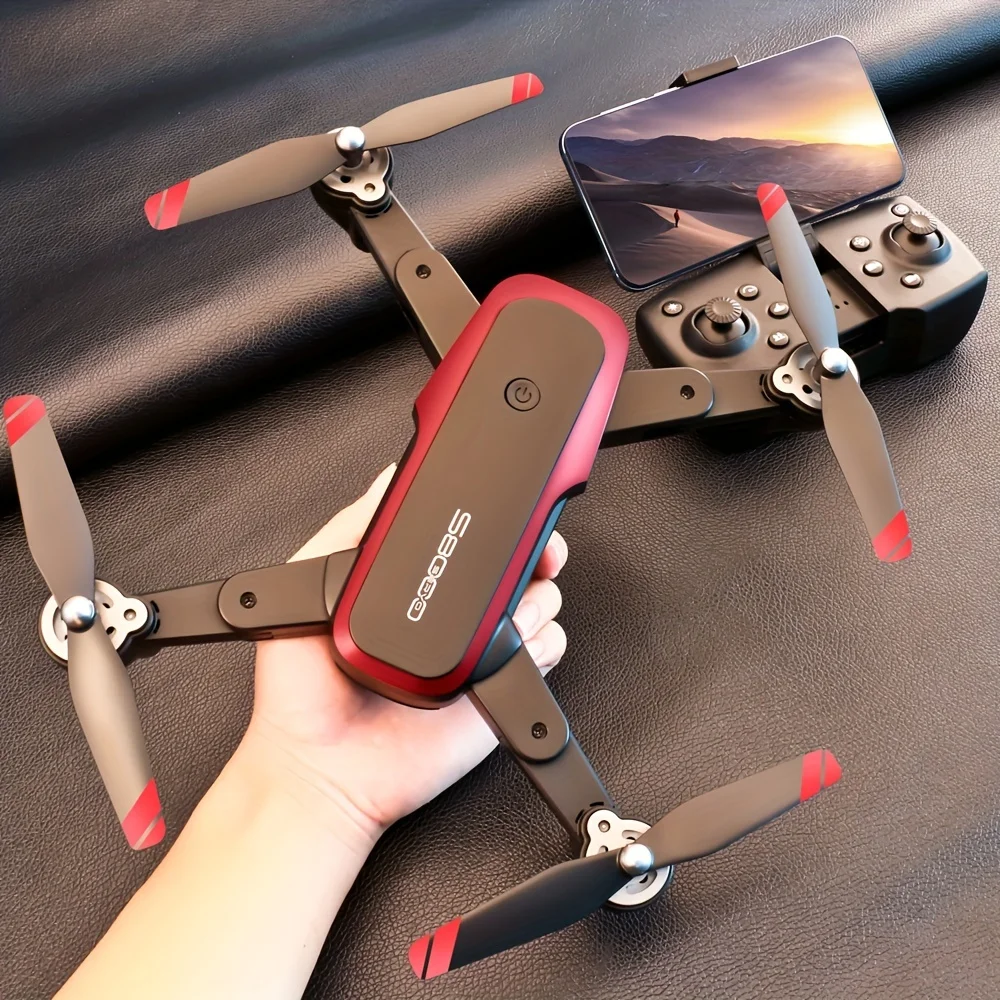 

2023 New Folding UAV HD Aerial Photography Optical Flow Positioning Dual Camera Quadcopter Remote Control Drone S8000
