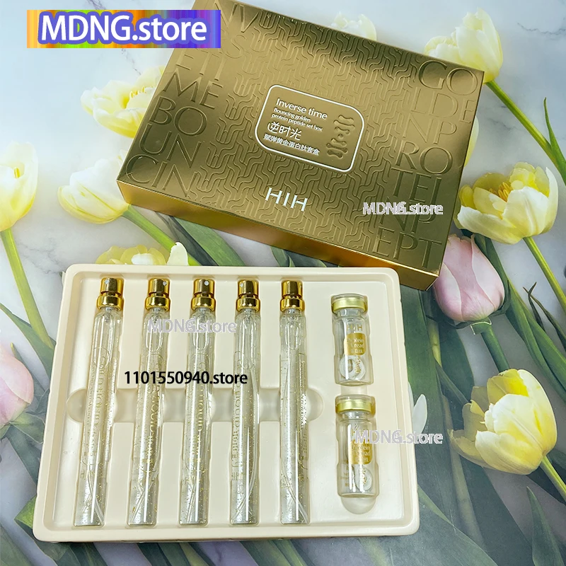 

FASHION MIA Multi-Style Hyaluronic Acid Face Lifting Threads Facial Threads Lift Gold 24k Silk Wire Serum for Anti-Aging Smear