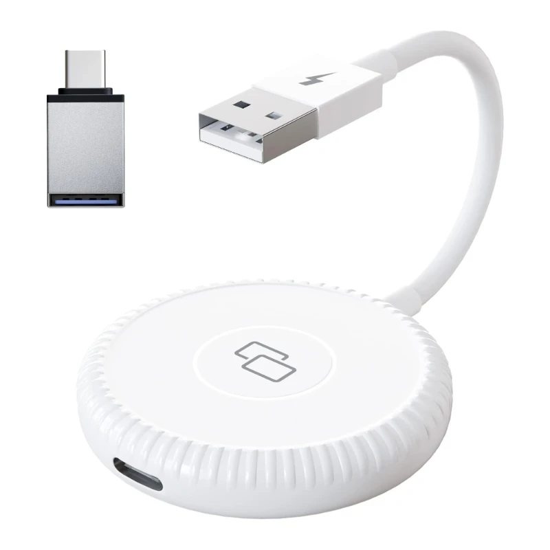 

Universal HighDefinition Car Play Mirroring Dongle Converter USB for Car Screen Support Wireless Multimedia Player