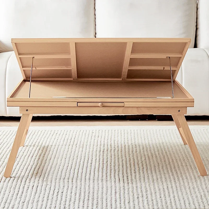 Для деревянного стола-головоломки классификация хранения с 6 ящиками складной