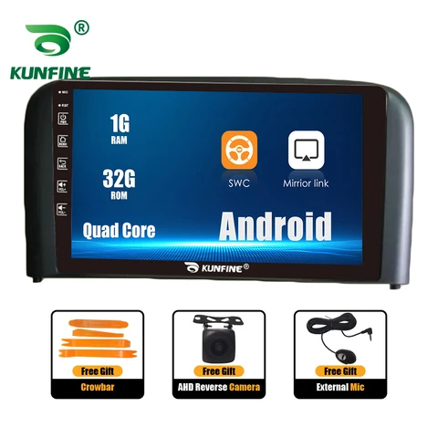 Автомобильная стерео-система для VOLVO S80 2001 2002 2003 2004 2005 2006 Android 10,0 Восьмиядерный автомобильный DVD GPS-навигатор плеер беззвучное радио