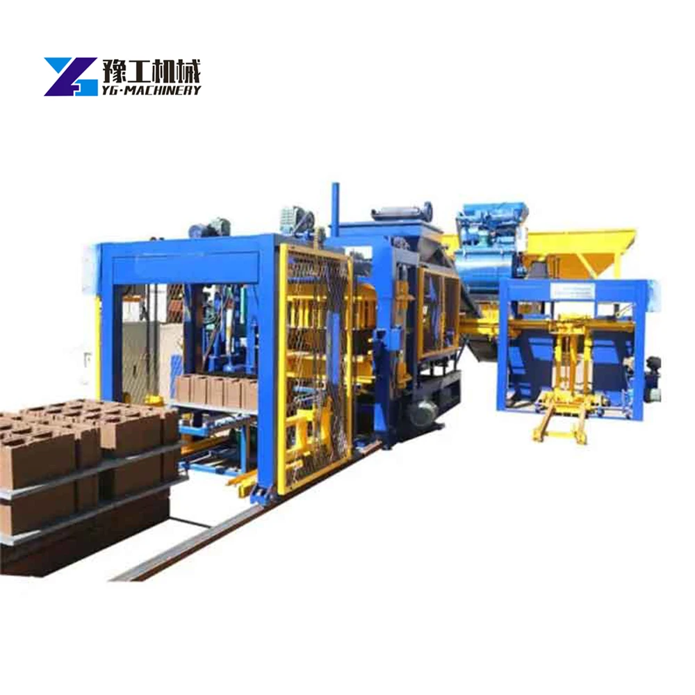 

Cement Brick Making Machine Pavement Brick Making Machine Automatic Hydraulic Press Cement Concrete Block Making Machine