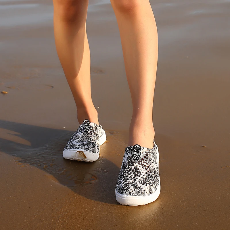 Женские летние сандалии желе пляжные женские ажурные дизайнерские тапочки