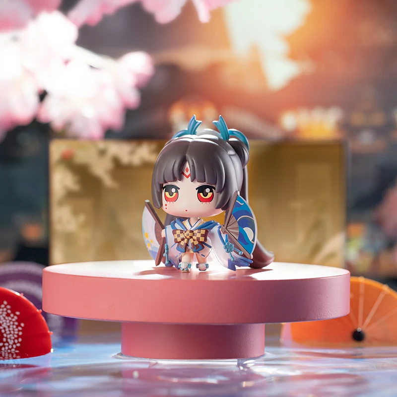 

Onmyoji Taoist God Q версия серии 3 глухая коробка игрушки загадочная коробка Kawaii настольная модель Кукла для девочек милый подарок на день рождения