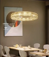 jmzm modern crystal chandelier roundrectangular pendant light for living room villa hotel restaurant luxury lustre hanging lamp