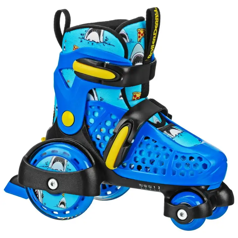 

Fun Roll Boy's Jr Adjustable Roller Skate Pizza Shark