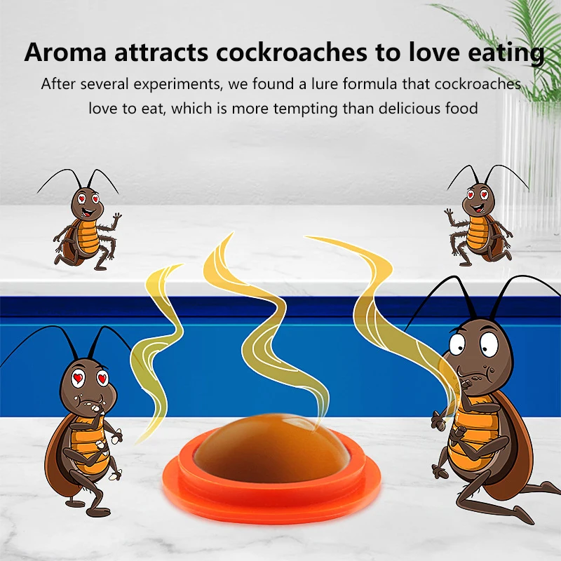 Наклейки на приманку для тараканов таракан гнездо конец клей наклейка ловушки