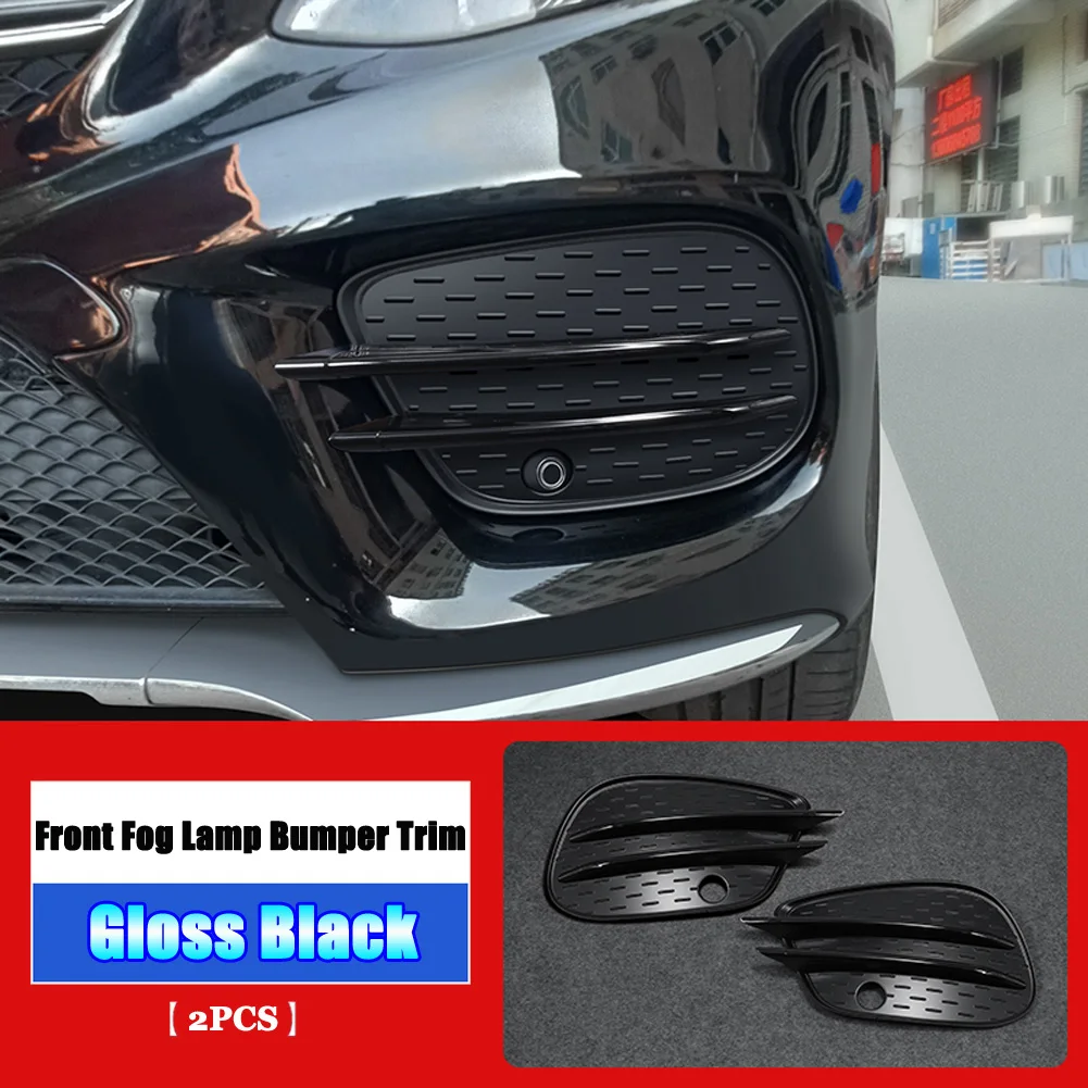 

Для Mercedes Benz GLE GLS Class W166 X166 Coupe C292 AMG GLE43 Автомобильные аксессуары Передний бампер Сплиттер Спойлер Противотуманная фара Накладка