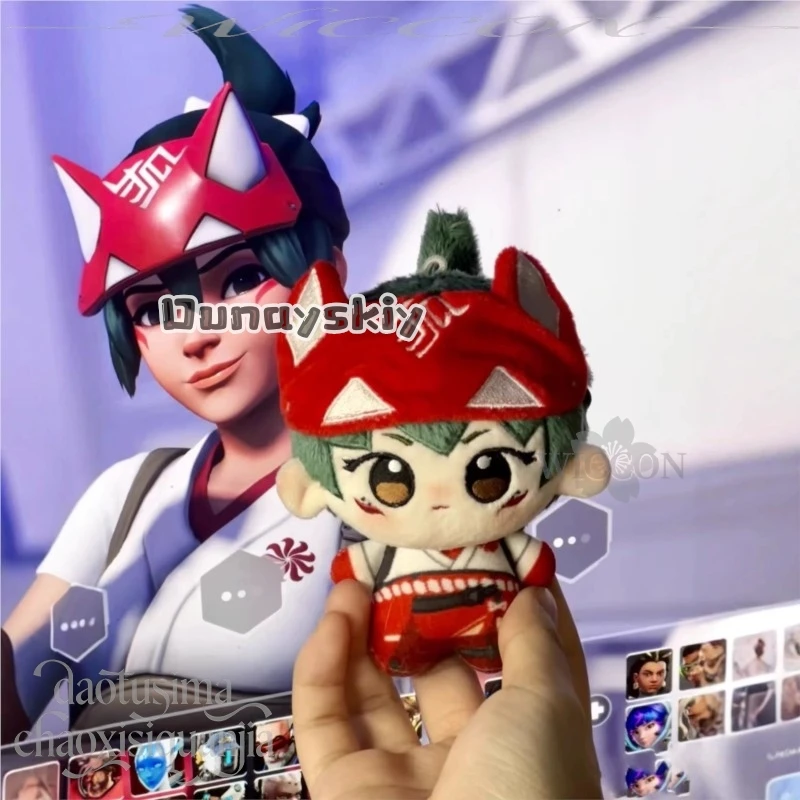Фото Плюшевая кукла Нуну Kiriko Fan Art 10 см: милый дизайн с принтом и вышивкой, подарок на день рождения, косплей по аниме и играм №3