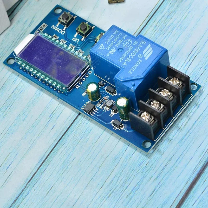 6-60V 30A Lead-Acid Solar Battery Charge Controller Protection Board Charger Time Switch 12V 24V 36V 48V