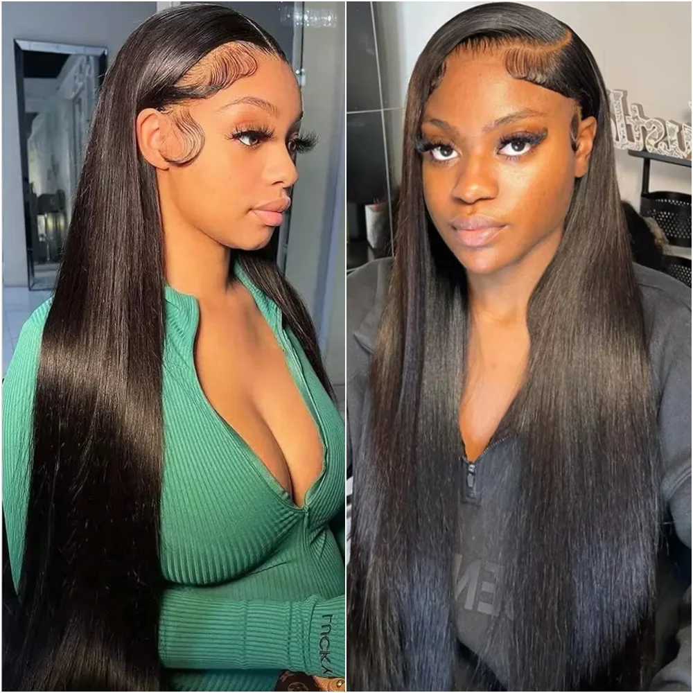 5x5 Бесклеевой HD Парик из натуральных волос с кружевной передней застежкой 13x6