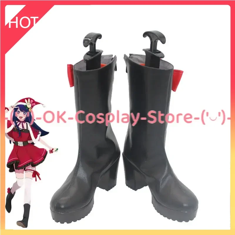 Обувь для косплея Hoshino Ai аниме OSHI NO KO обувь из искусственной кожи ботинки на