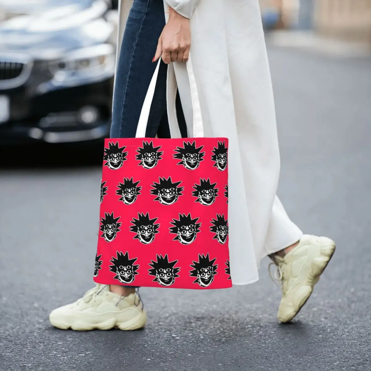 Blitz Kid Women Canvas Handbag Large Capacity Shopper Bag Tote Bag withSmall Shoulder Bag
